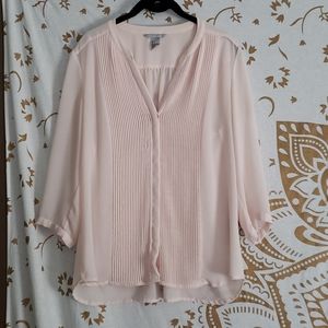 H&M Light Pink Blouse